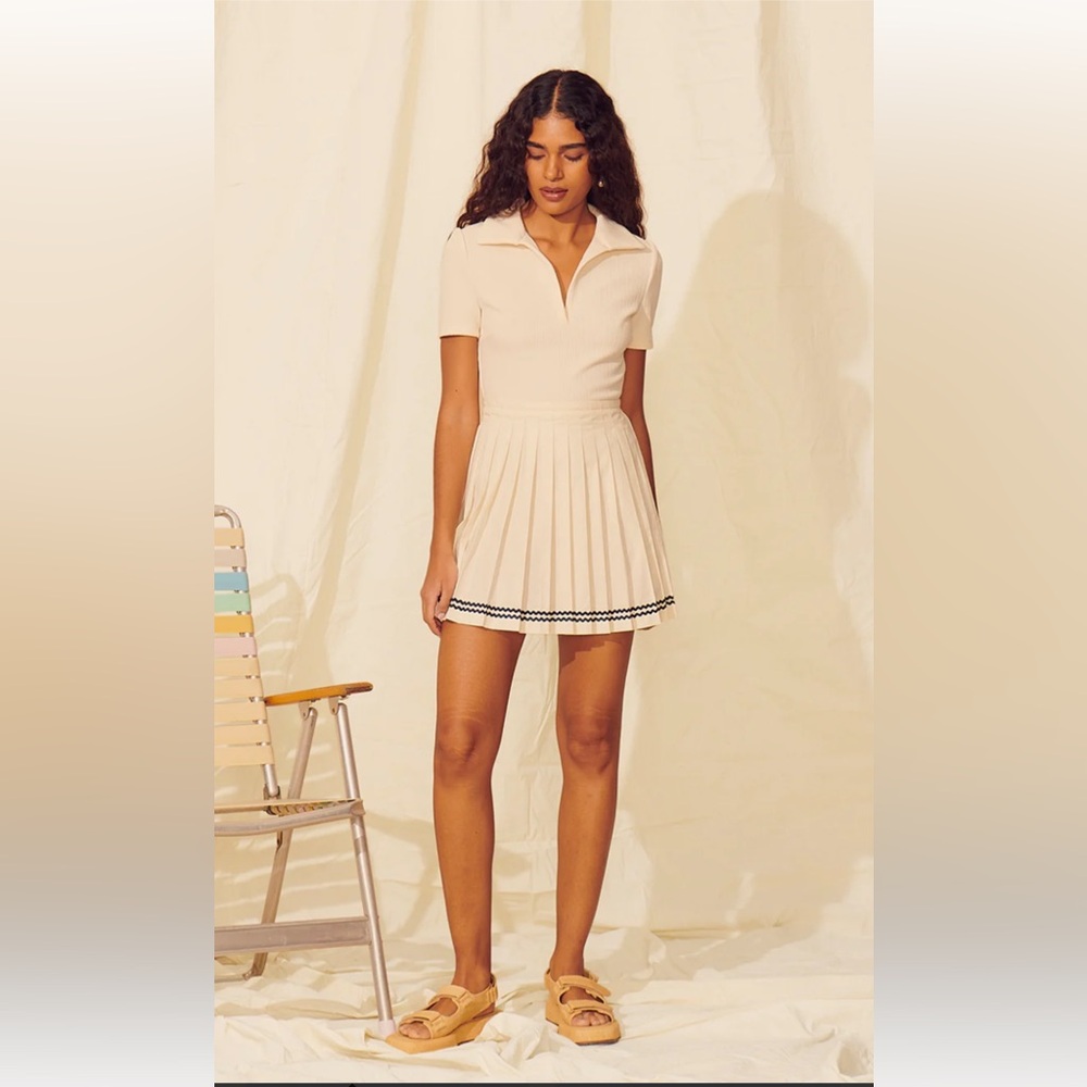 Saylor Aleigh Mini Dress-Ivory
